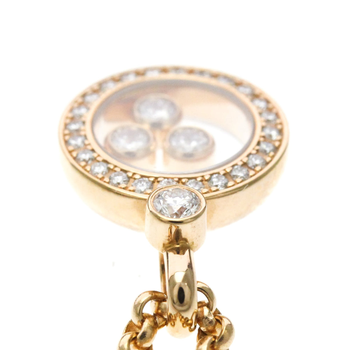PRE-OWNED Chopard Happy Diamonds · Rose Gold