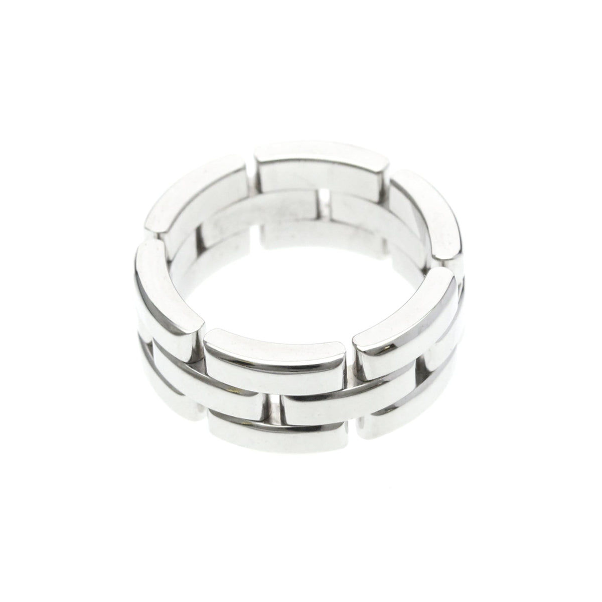 PRE-OWNED Cartier Maillon Panthère · 18K White Gold