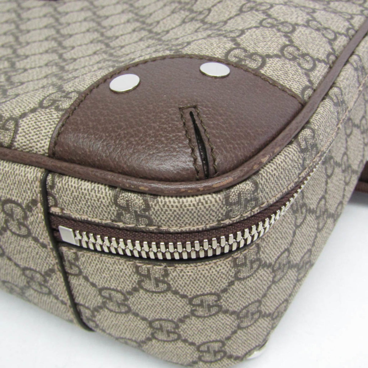 PRE-OWNED Gucci Interlocking · GG Supreme · Backpack