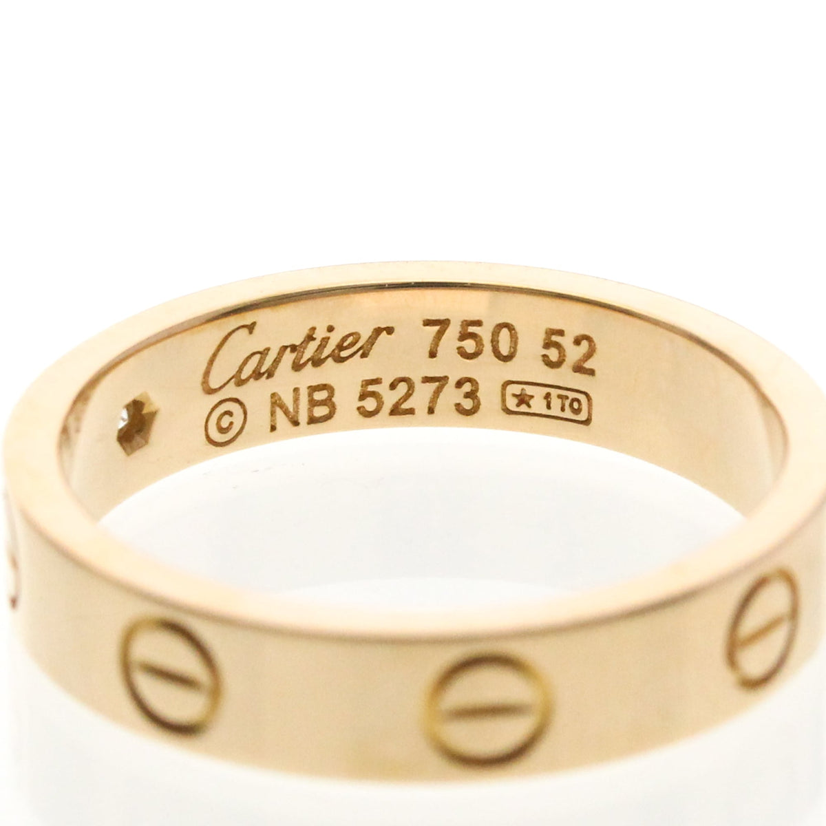 PRE-OWNED Cartier Mini Love · Diamond · Rose Gold
