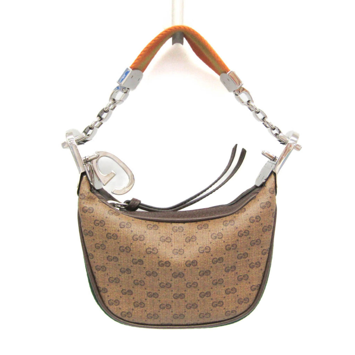 PRE-OWNED Gucci Mini Pouch · GG Supreme