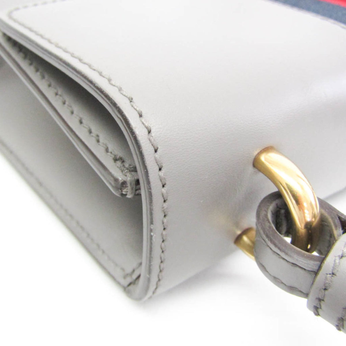 PRE-OWNED Gucci Sylvie · Leather Shoulder Bag