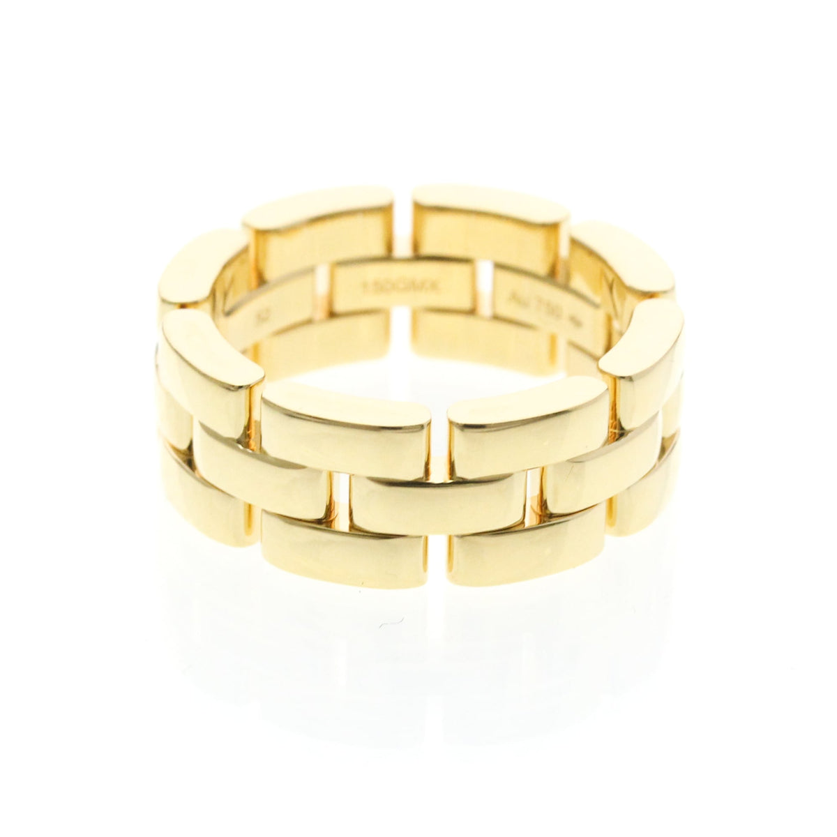 PRE-OWNED Cartier Maillon Panthère · 18K Yellow Gold Size 6
