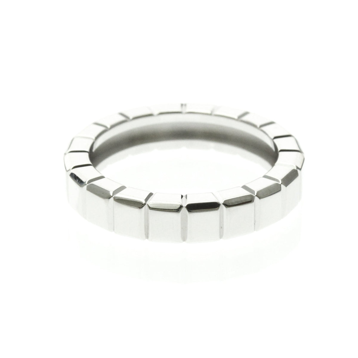 PRE-OWNED Chopard Ice Cube · 18K White Gold Size 7.5