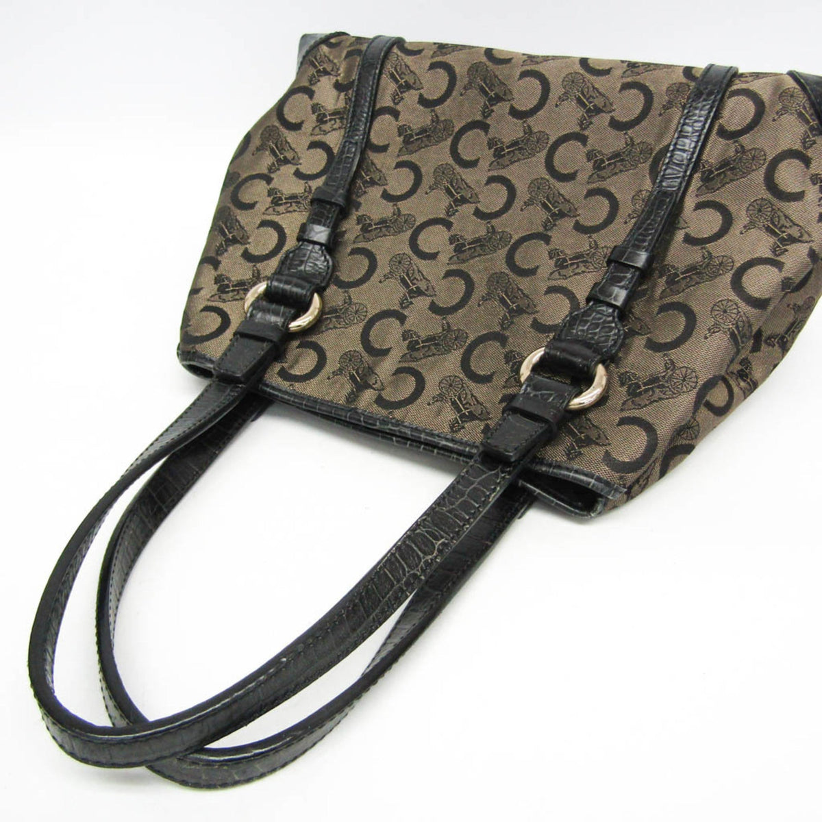 PRE-OWNED Celine C Macadam · Carriage Pattern · Tote