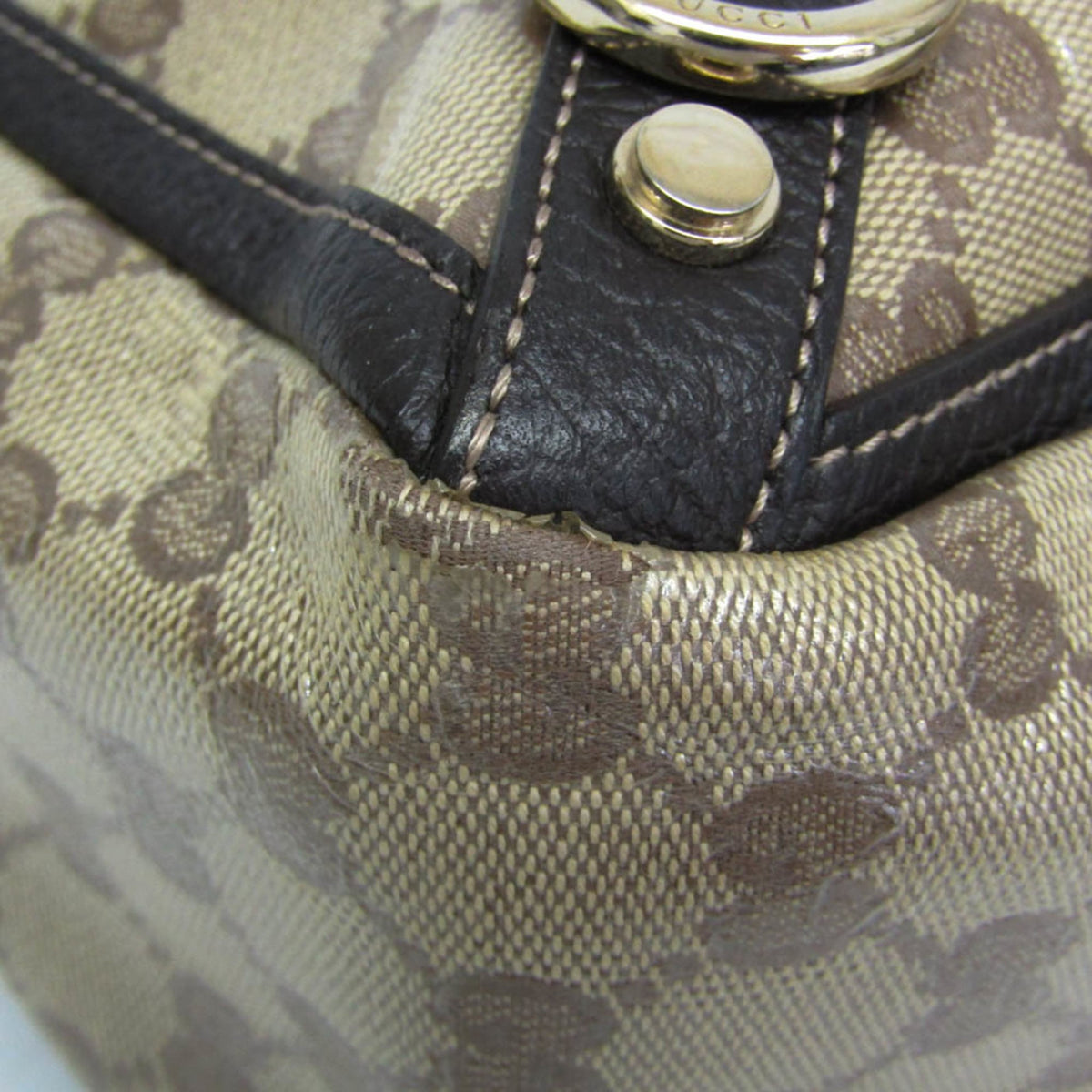 PRE-OWNED Gucci GG Crystal Abby · Tote