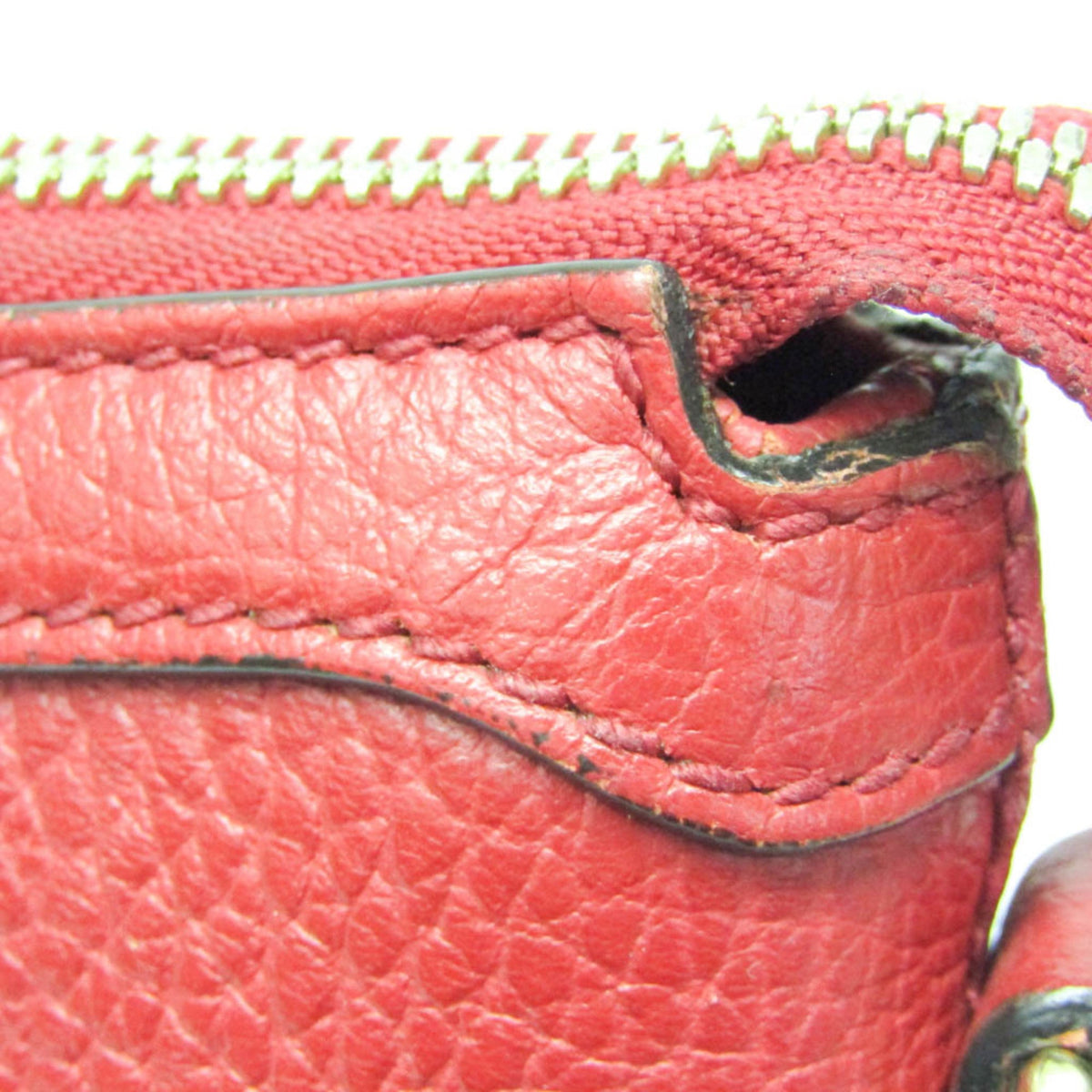 PRE-OWNED Gucci Interlocking G · Leather Handbag
