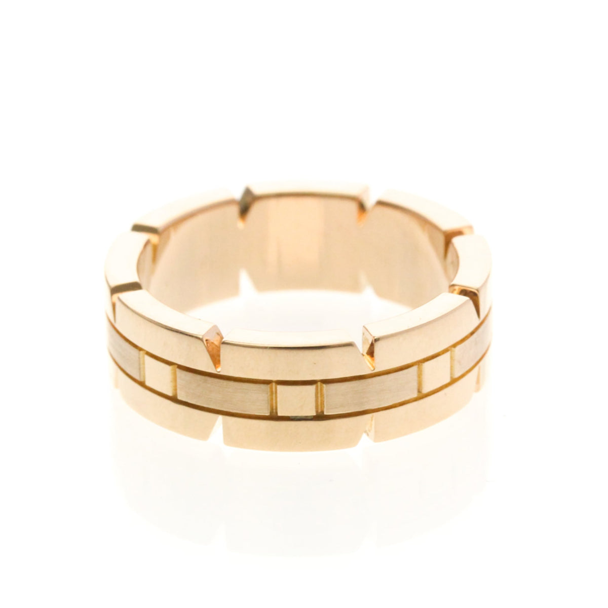 PRE-OWNED Cartier Tank Française · Rose Gold Size 5.75