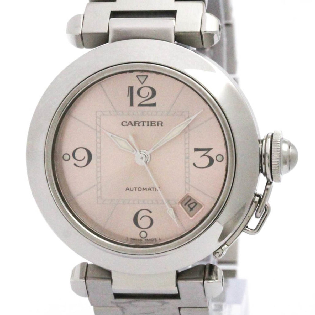 PRE-OWNED Cartier Pasha C · Steel · Automatic