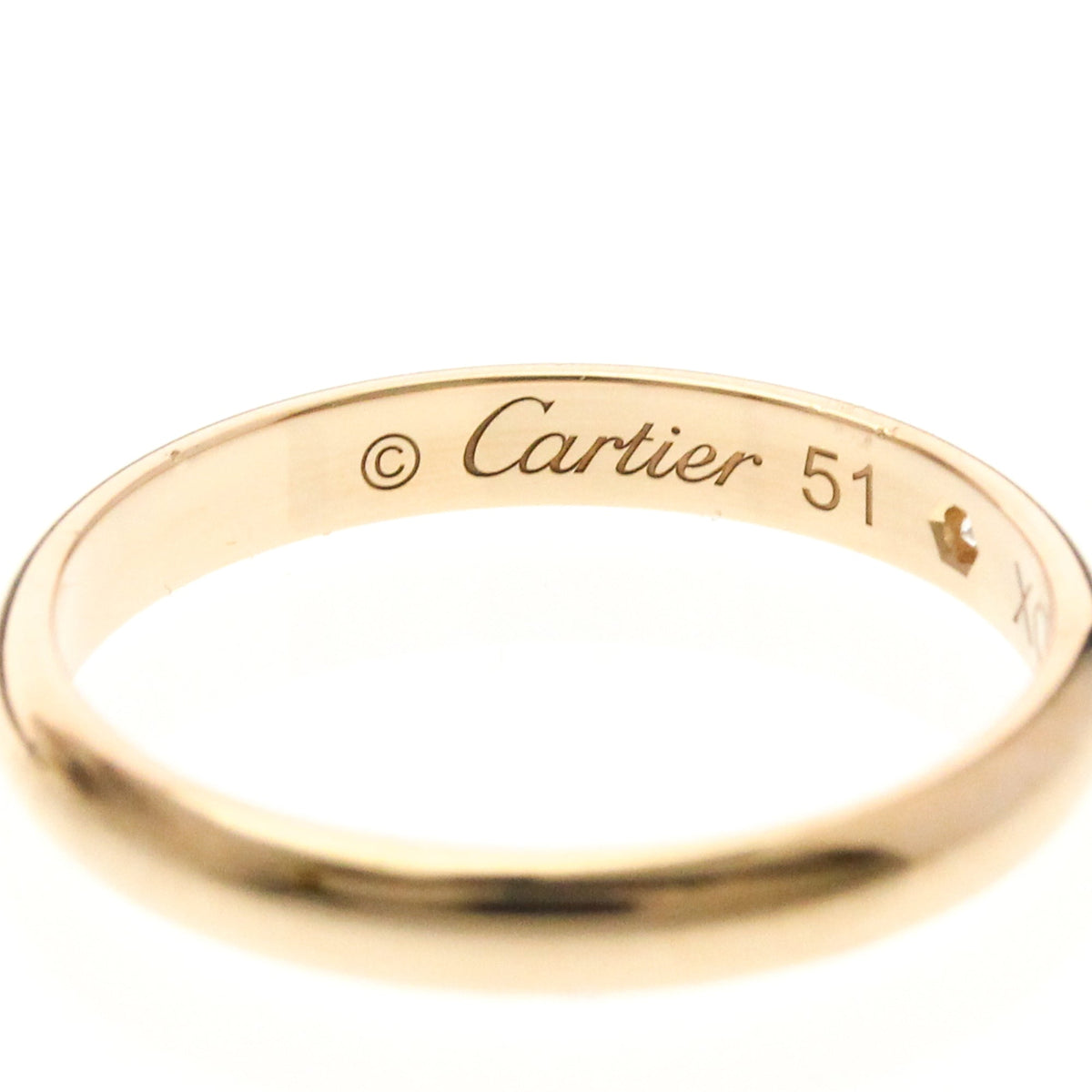 PRE-OWNED Cartier 1895 Wedding · Diamond · Rose Gold