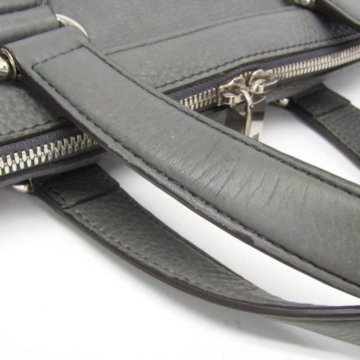 PRE-OWNED Gucci Interlocking G · Leather Briefcase
