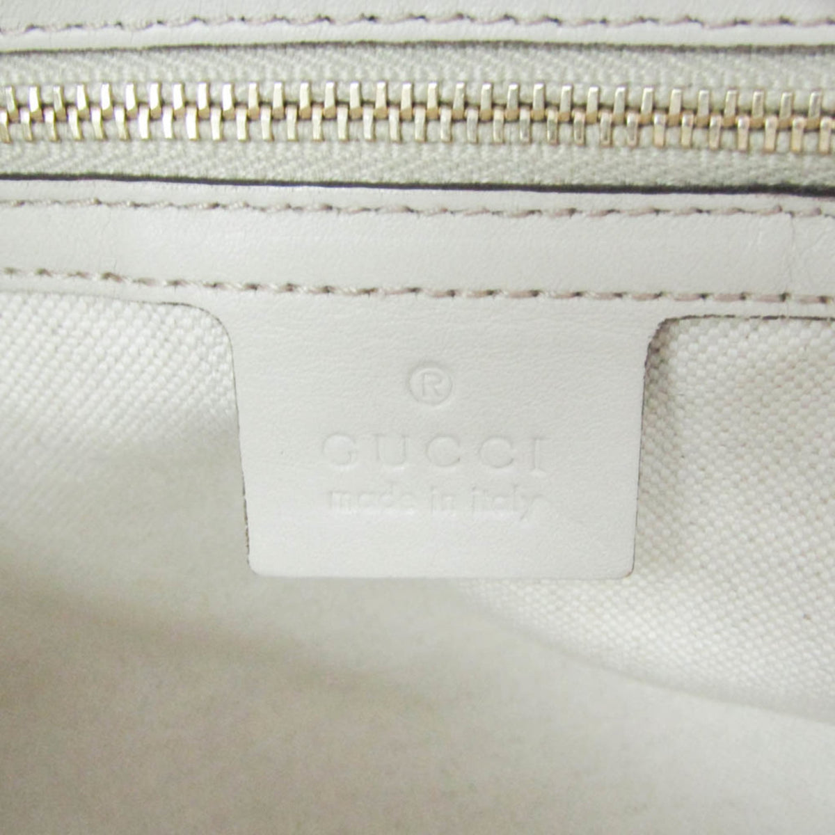 PRE-OWNED Gucci Guccissima · Embossed Leather Tote