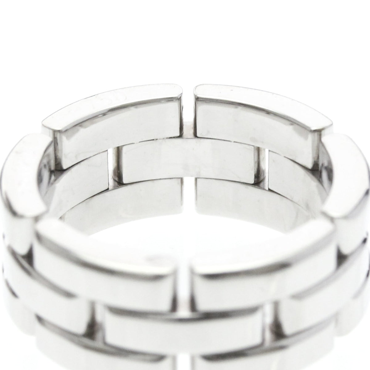 PRE-OWNED Cartier Maillon Panthère · 18K White Gold
