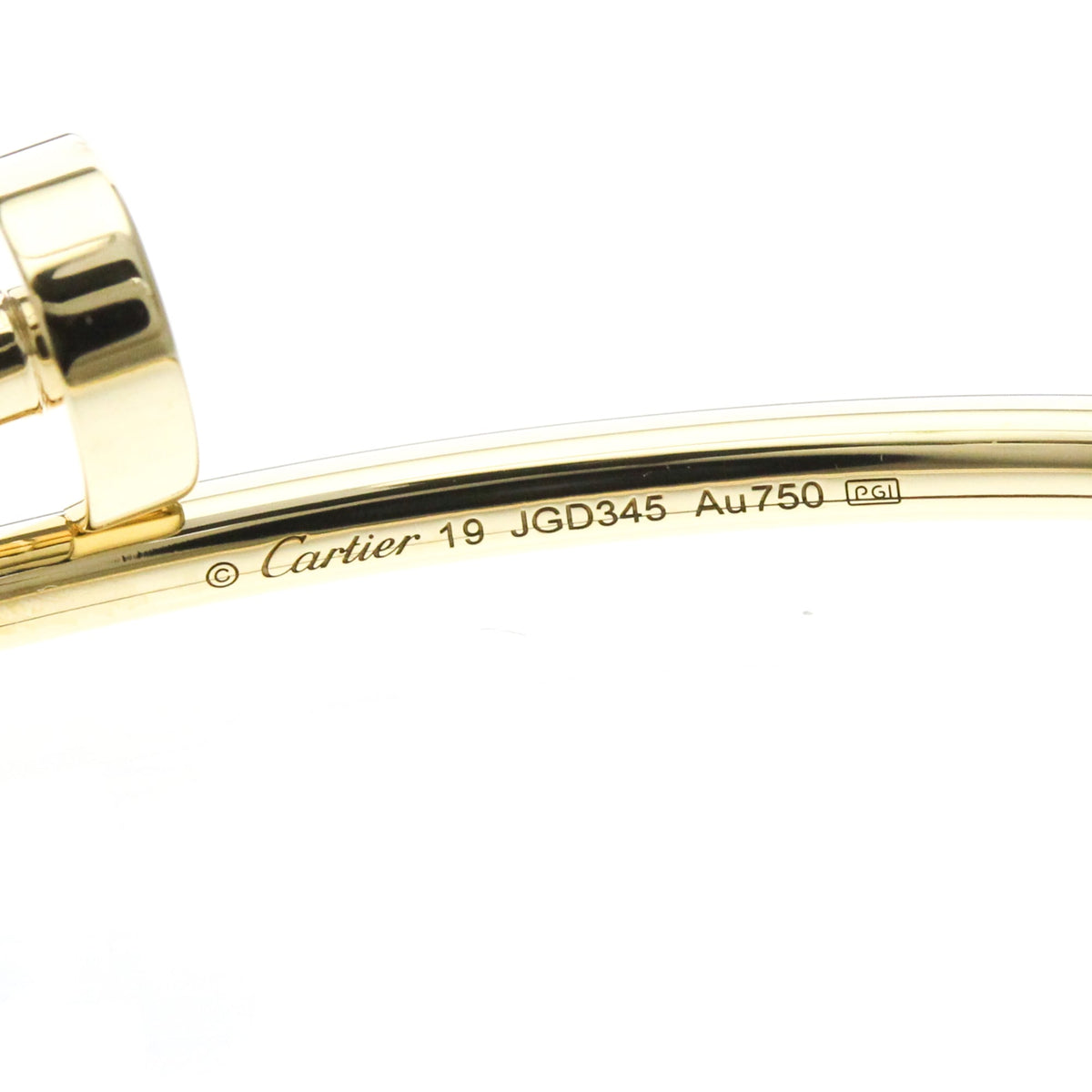 PRE-OWNED Cartier Juste un Clou · 18K Yellow Gold