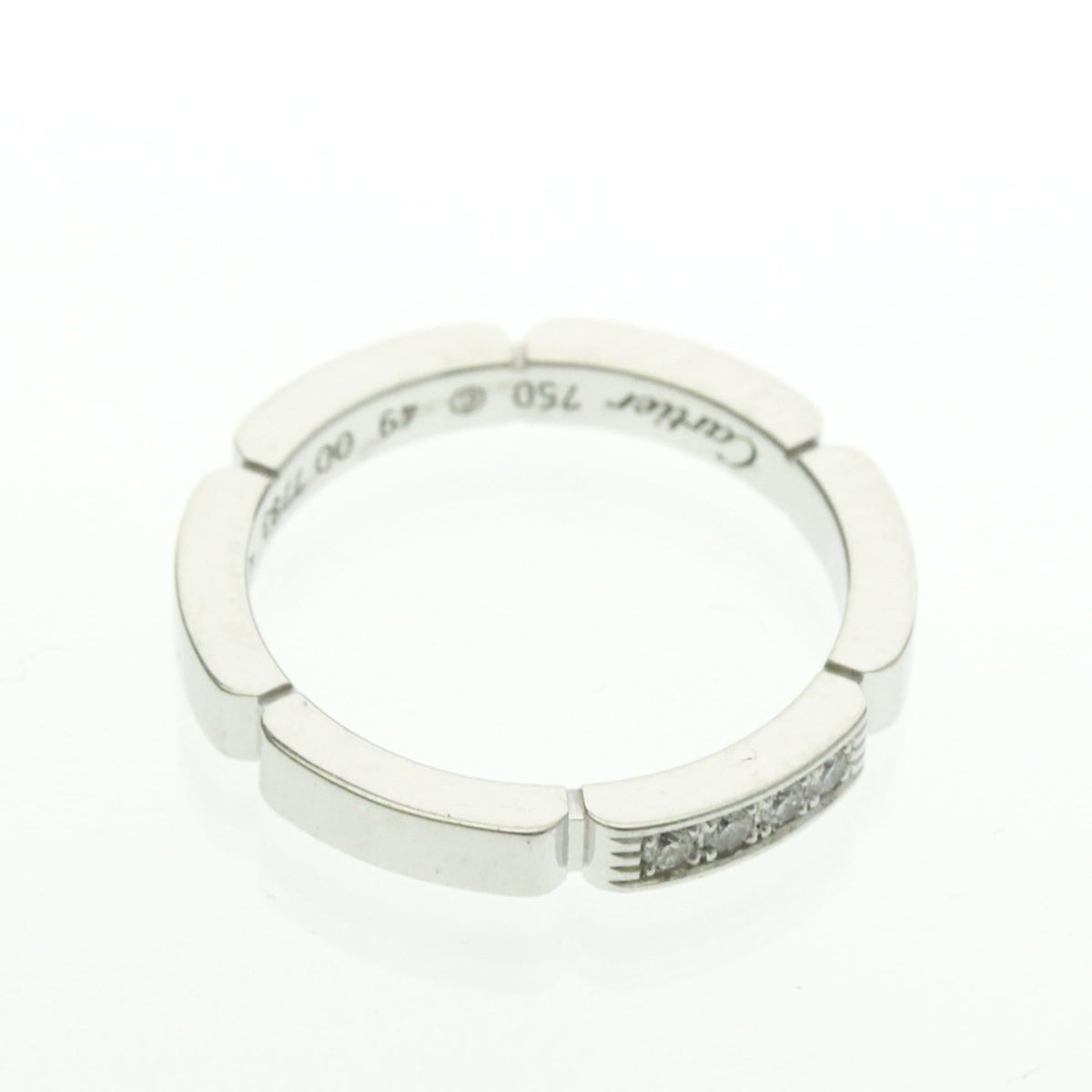PRE-OWNED Cartier Maillon Panthère · 18K White Gold