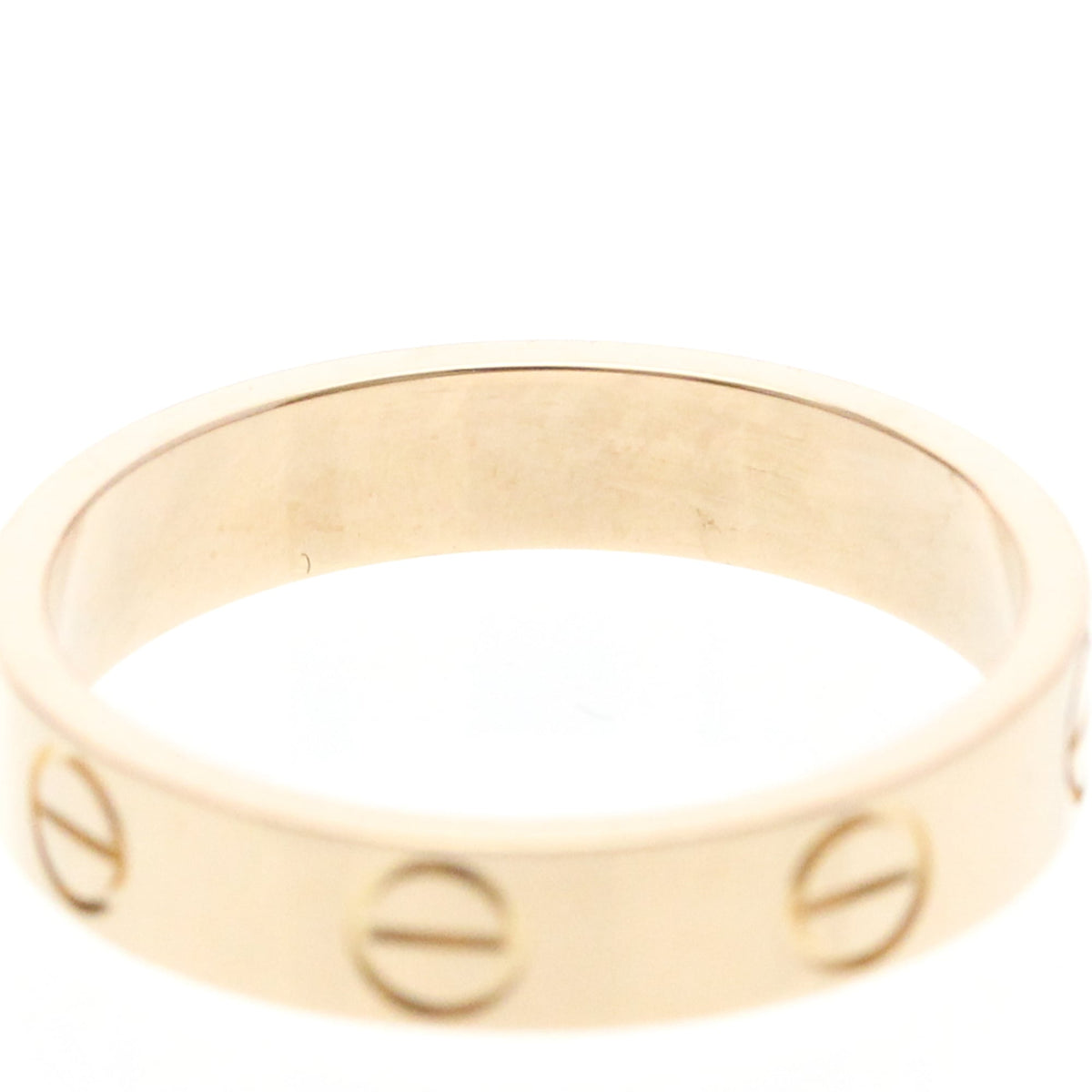 PRE-OWNED Cartier Mini Love · Rose Gold Size 5.25