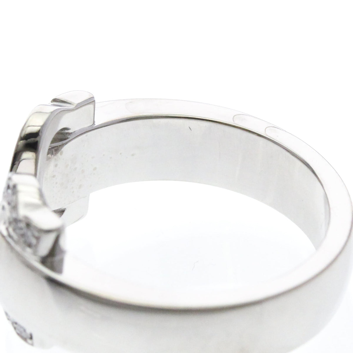 PRE-OWNED Cartier 2C Boucle · 18K White Gold · Diamond