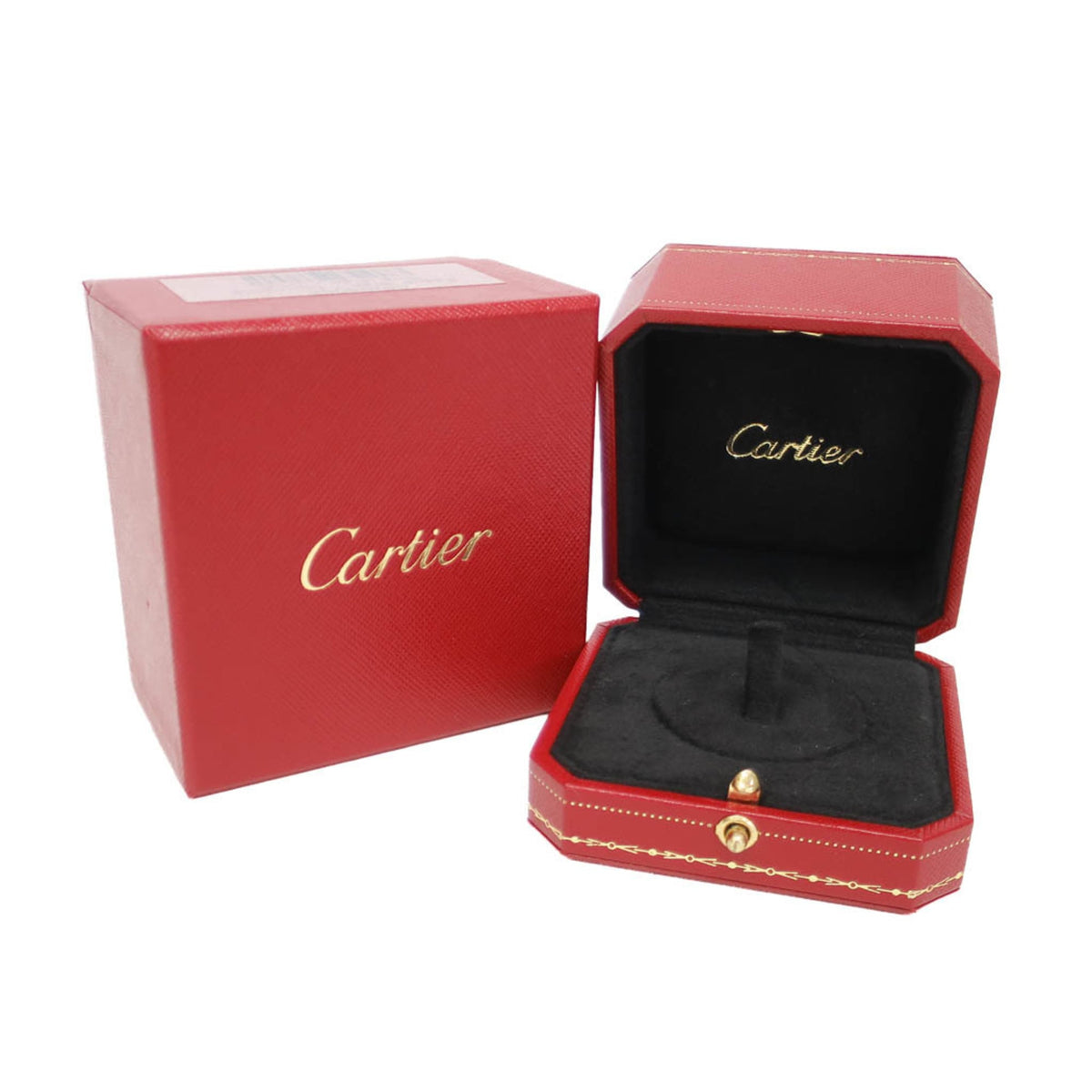 PRE-OWNED Cartier Secret Love · Rose & White Gold Size 4.75