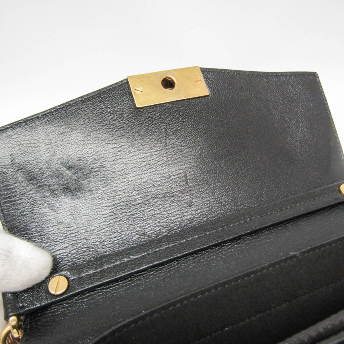 PRE-OWNED Givenchy GV3 Small · Goatskin & Suede