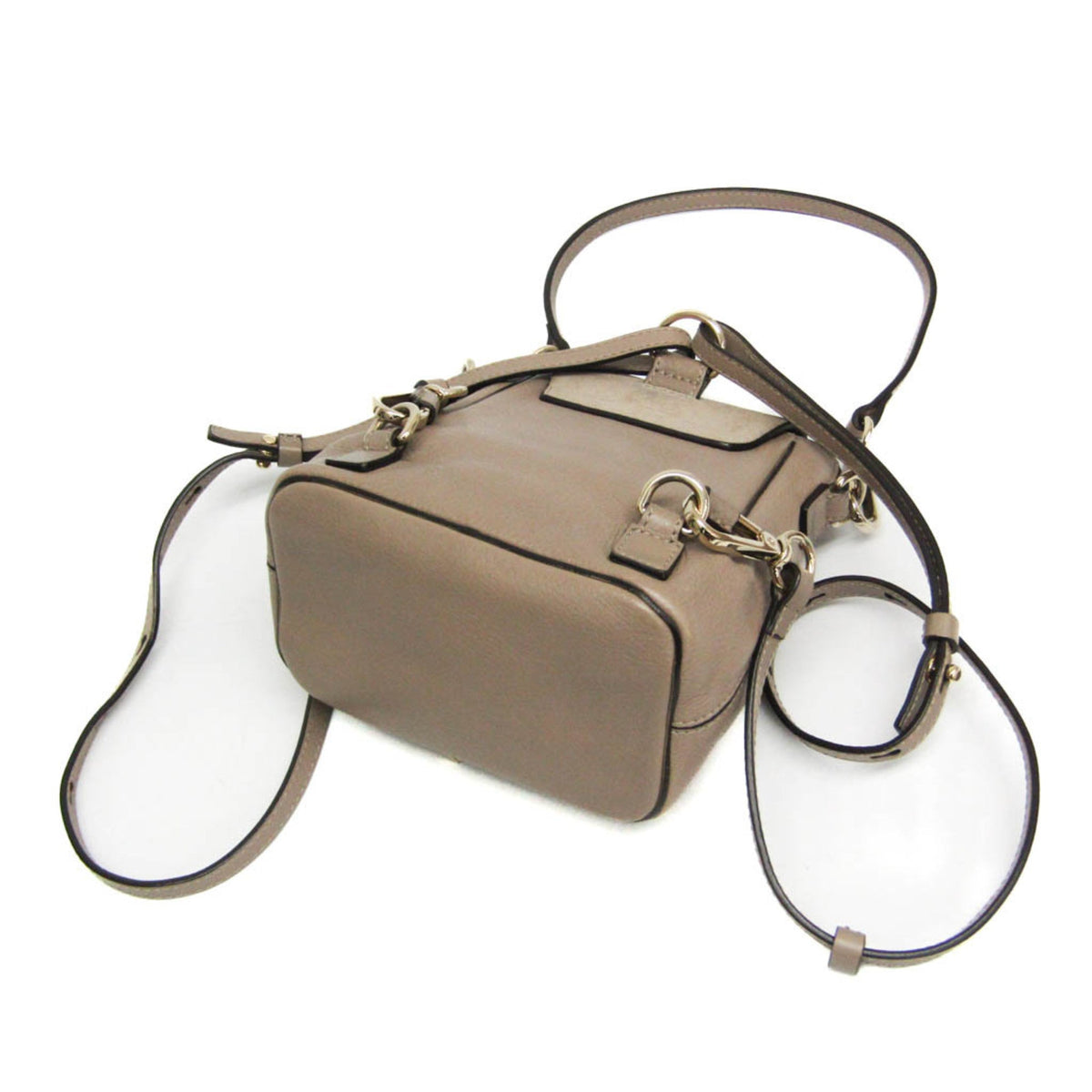 PRE-OWNED Chloé Faye · Leather & Suede Backpack