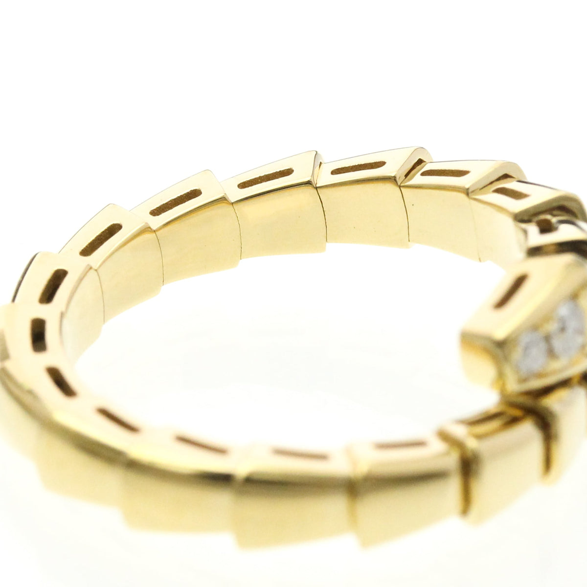 PRE-OWNED Bvlgari Serpenti Viper · Diamond · 18K Yellow Gold