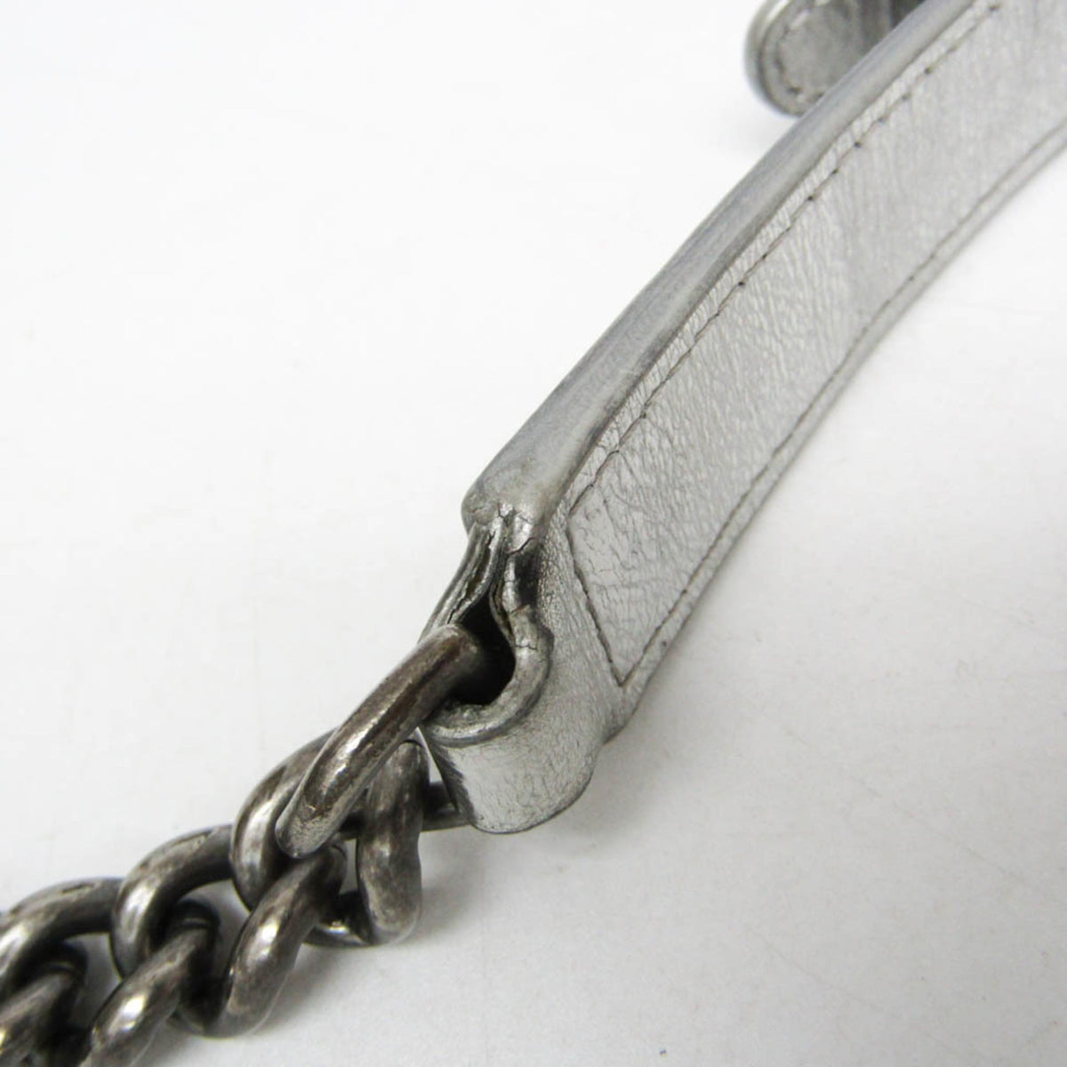 PRE-OWNED Chanel Boy · Metallic Calfskin