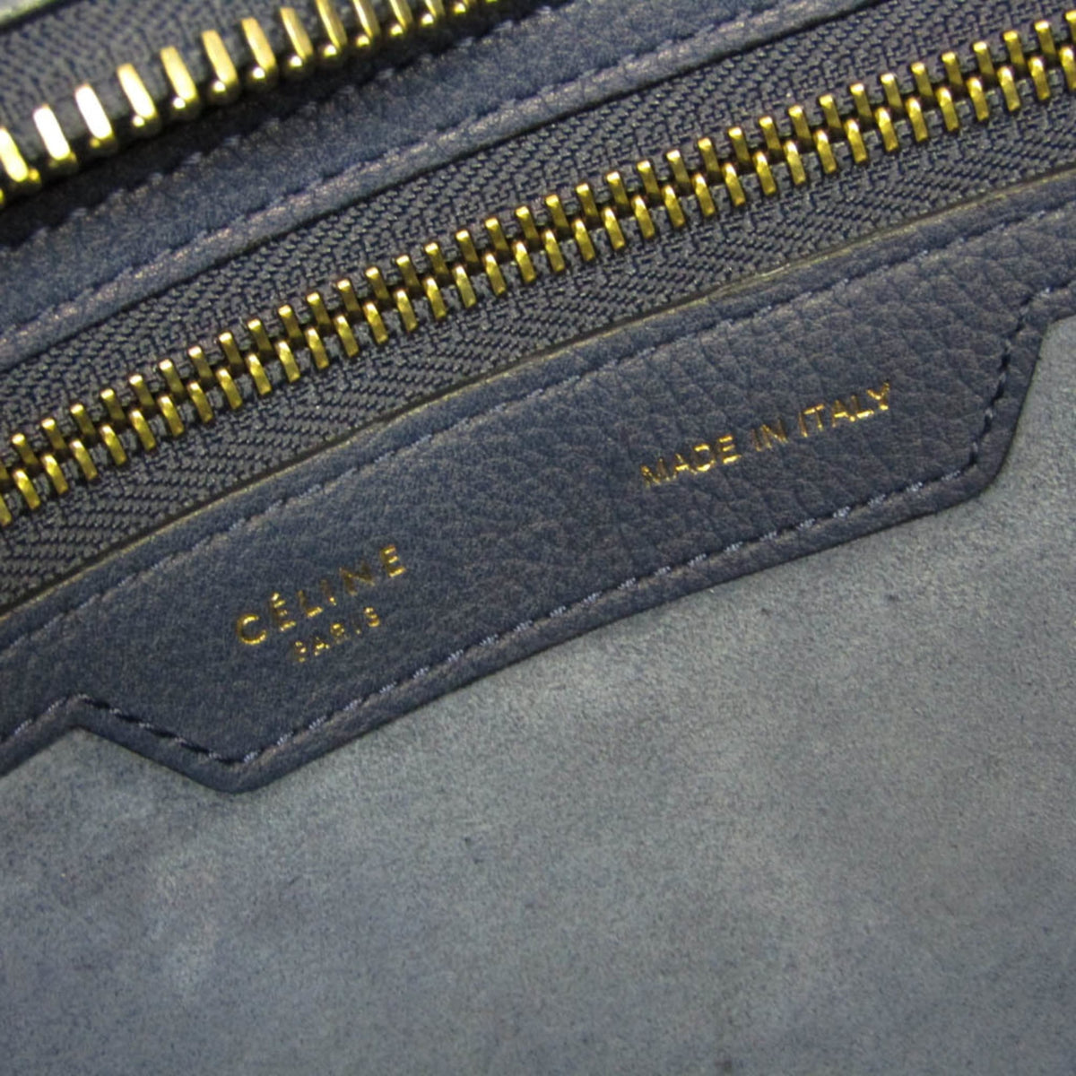 PRE-OWNED Celine Luggage Micro Shopper · Calfskin