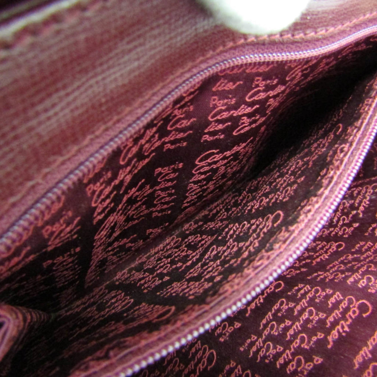 PRE-OWNED Cartier Must Turnlock · Bordeaux Leather