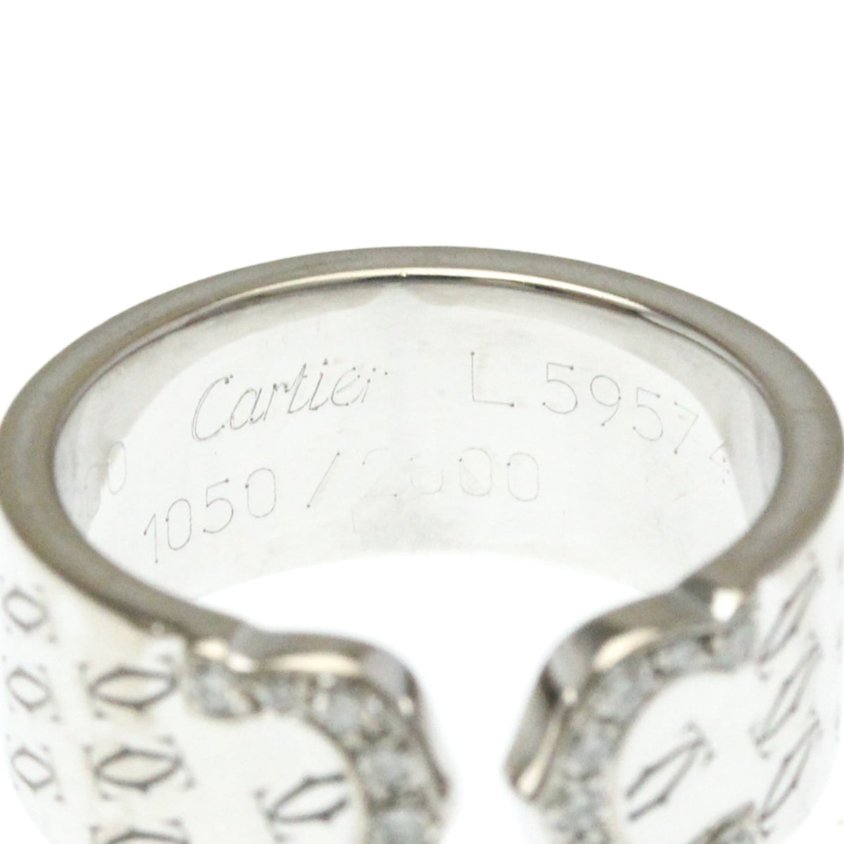 PRE-OWNED Cartier C2 · Diamond · 18K White Gold