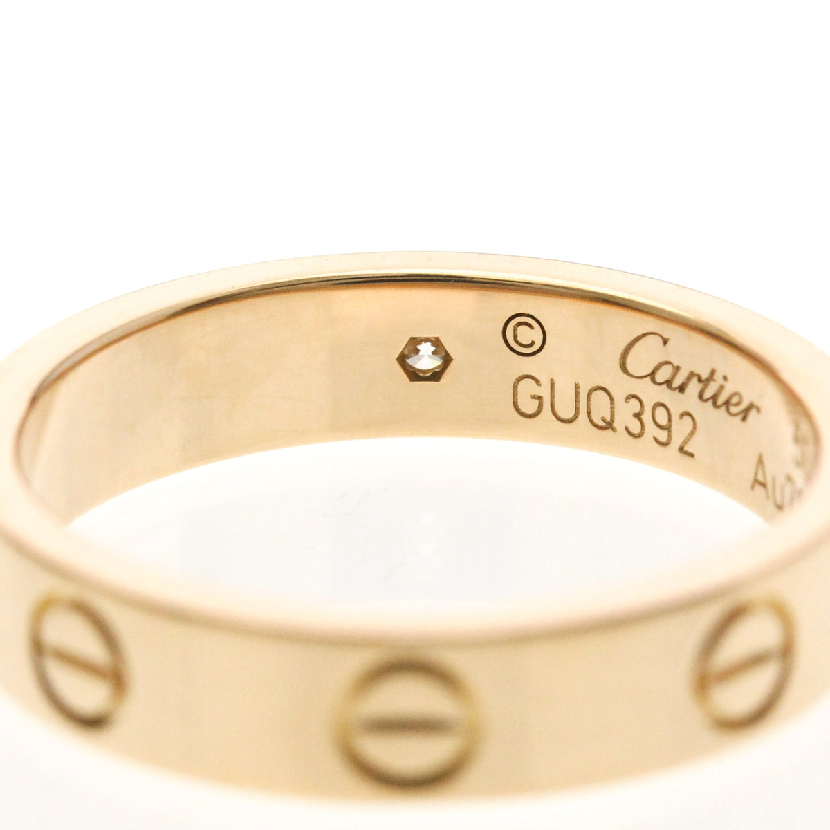 PRE-OWNED Cartier Mini Love · Diamond · Rose Gold