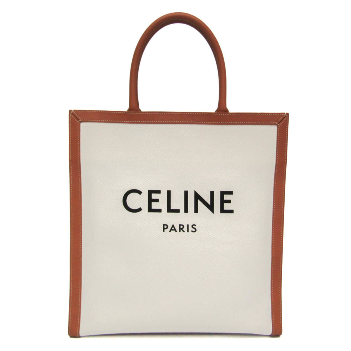 PRE-OWNED Celine Vertical Cabas Large · Canvas