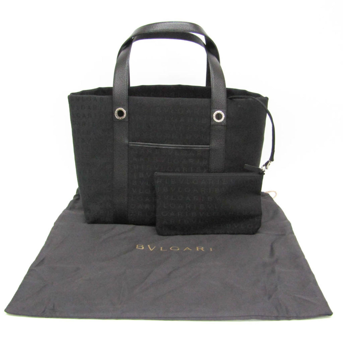 PRE-OWNED Bvlgari Logomania · Canvas & Leather