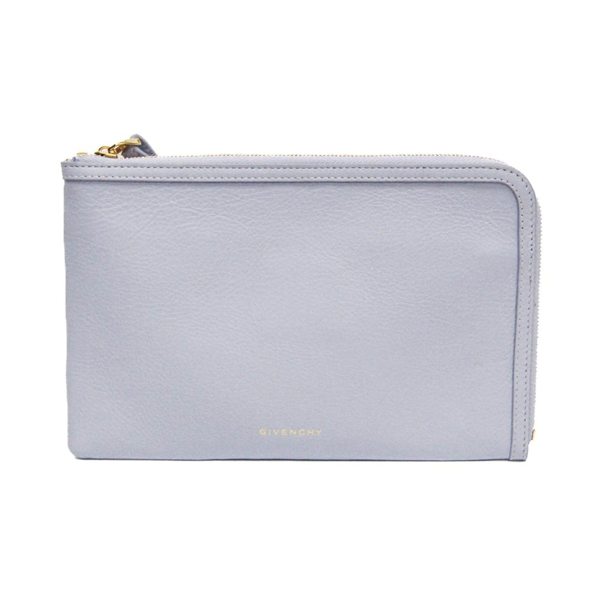 PRE-OWNED Givenchy Voyou · Zip Pouch · Leather