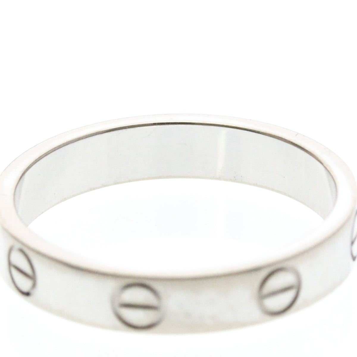 PRE-OWNED Cartier Mini Love · 18K White Gold