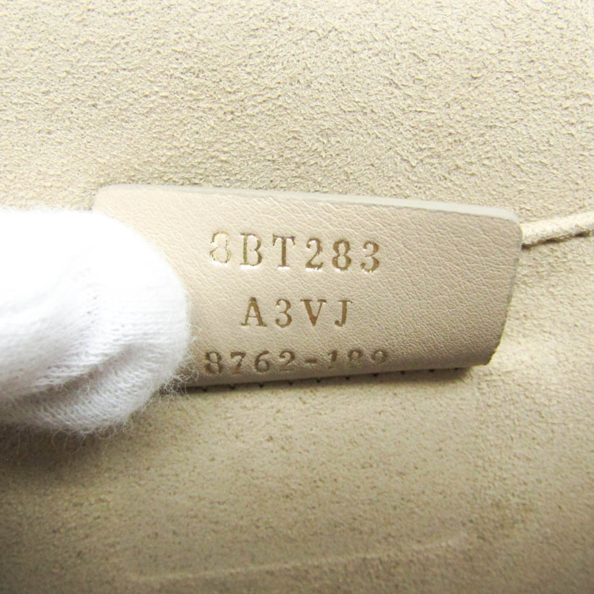 PRE-OWNED Fendi Kan I · Velvet & Leather