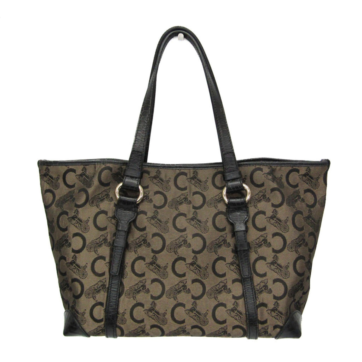 PRE-OWNED Celine C Macadam · Carriage Pattern · Tote