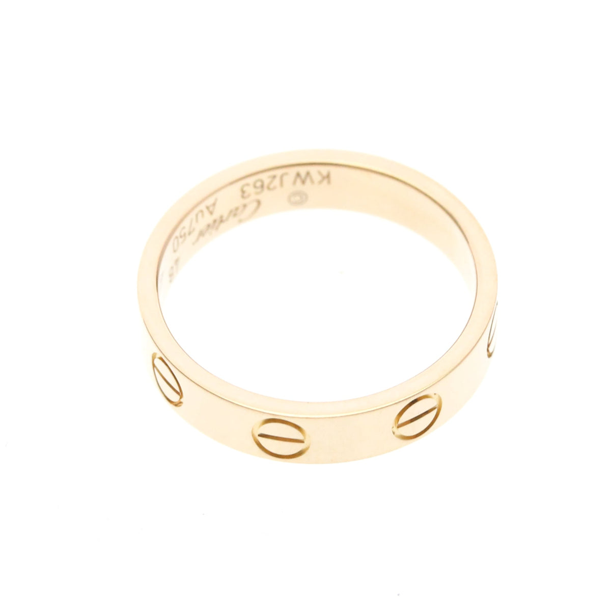 PRE-OWNED Cartier Mini Love · Rose Gold Size 4.5