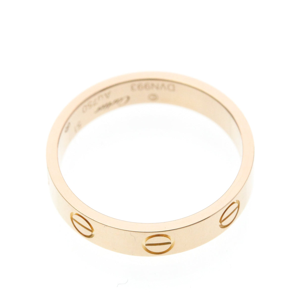 PRE-OWNED Cartier Mini Love · Rose Gold Size 5.75