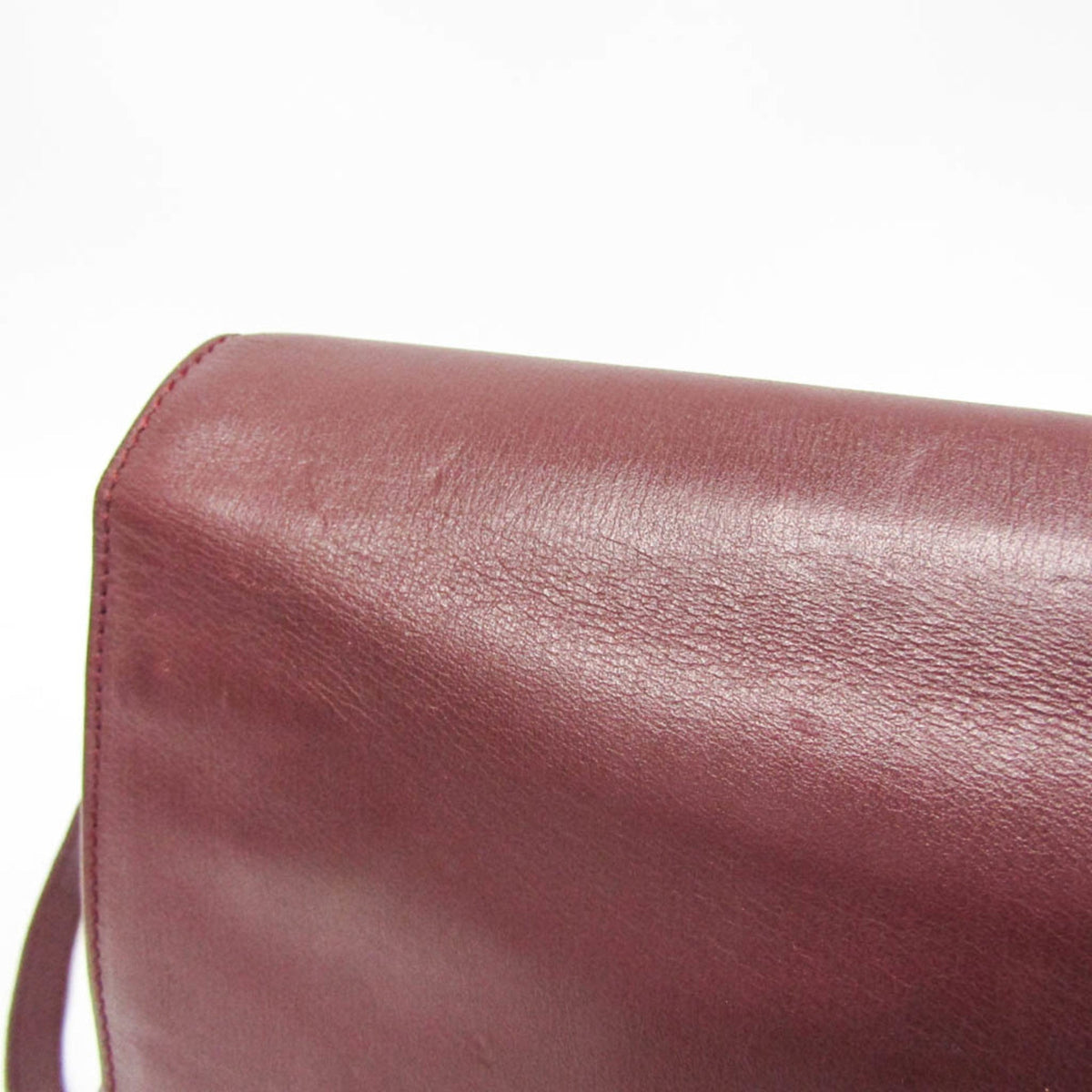 PRE-OWNED Balenciaga · Leather Shoulder Bag · Bordeaux