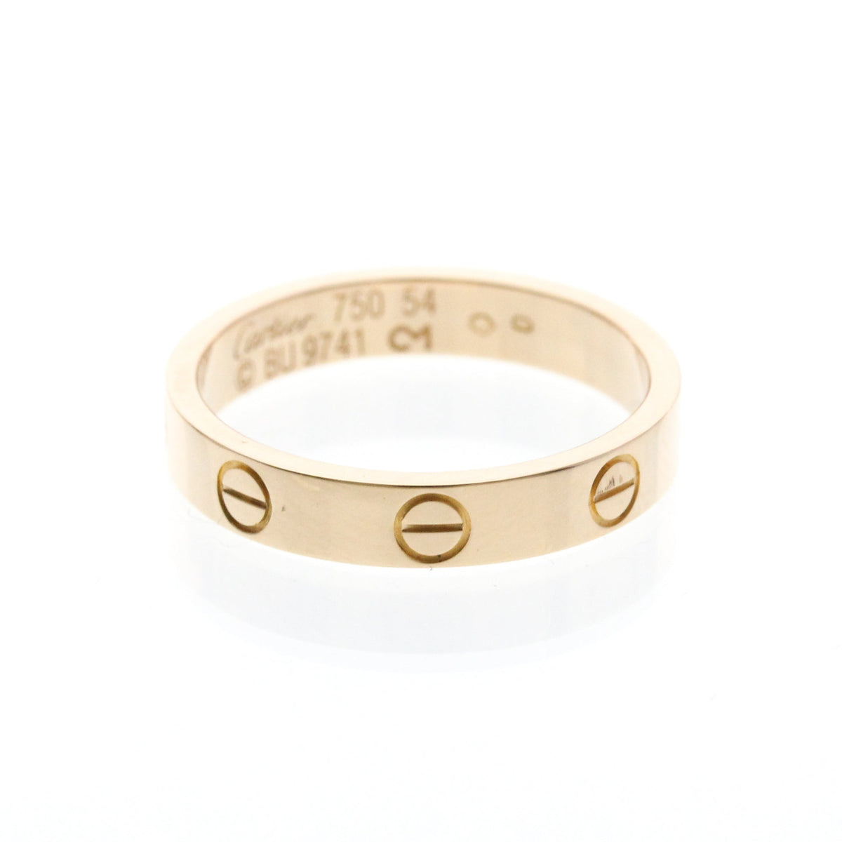 PRE-OWNED Cartier Mini Love · Rose Gold Size 6.75