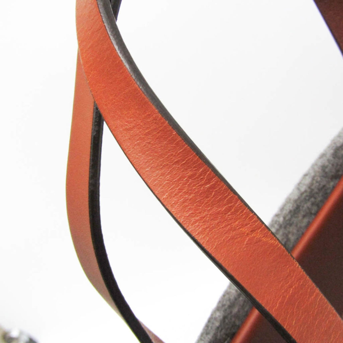 PRE-OWNED Gucci · Leather & Felt Tote