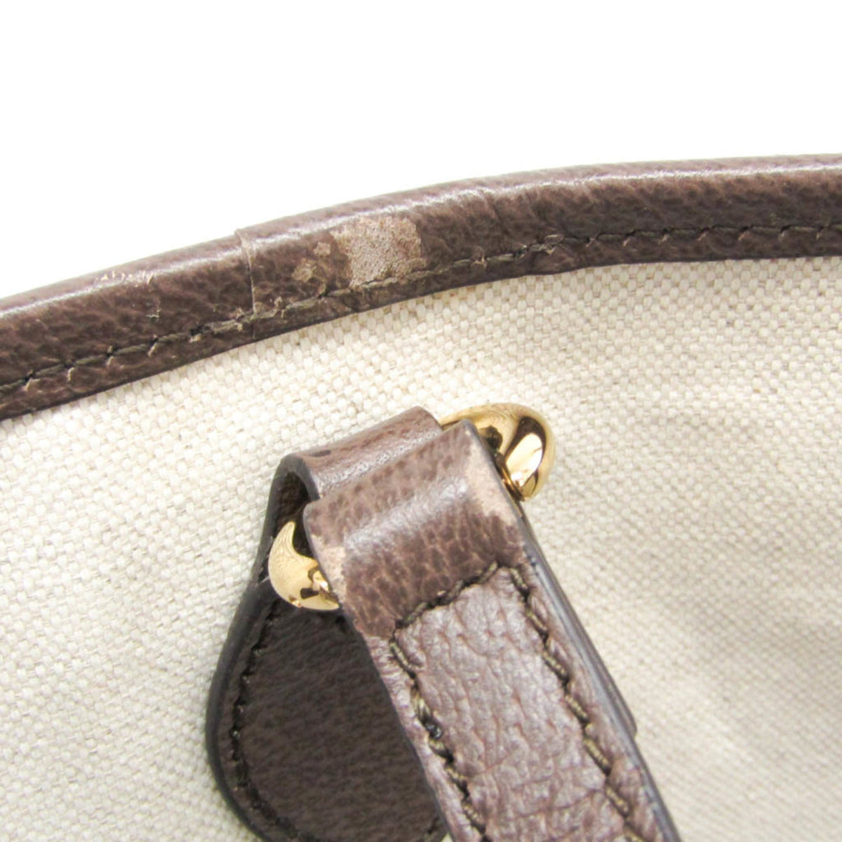 PRE-OWNED Gucci Double G · GG Supreme Tote