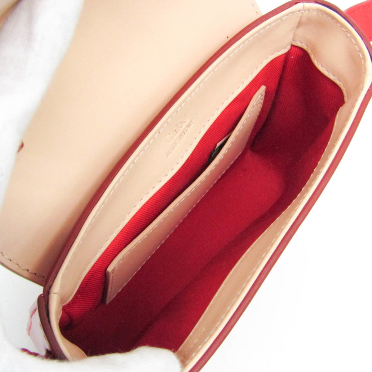 PRE-OWNED Chloé C Mini · Leather Shoulder Bag