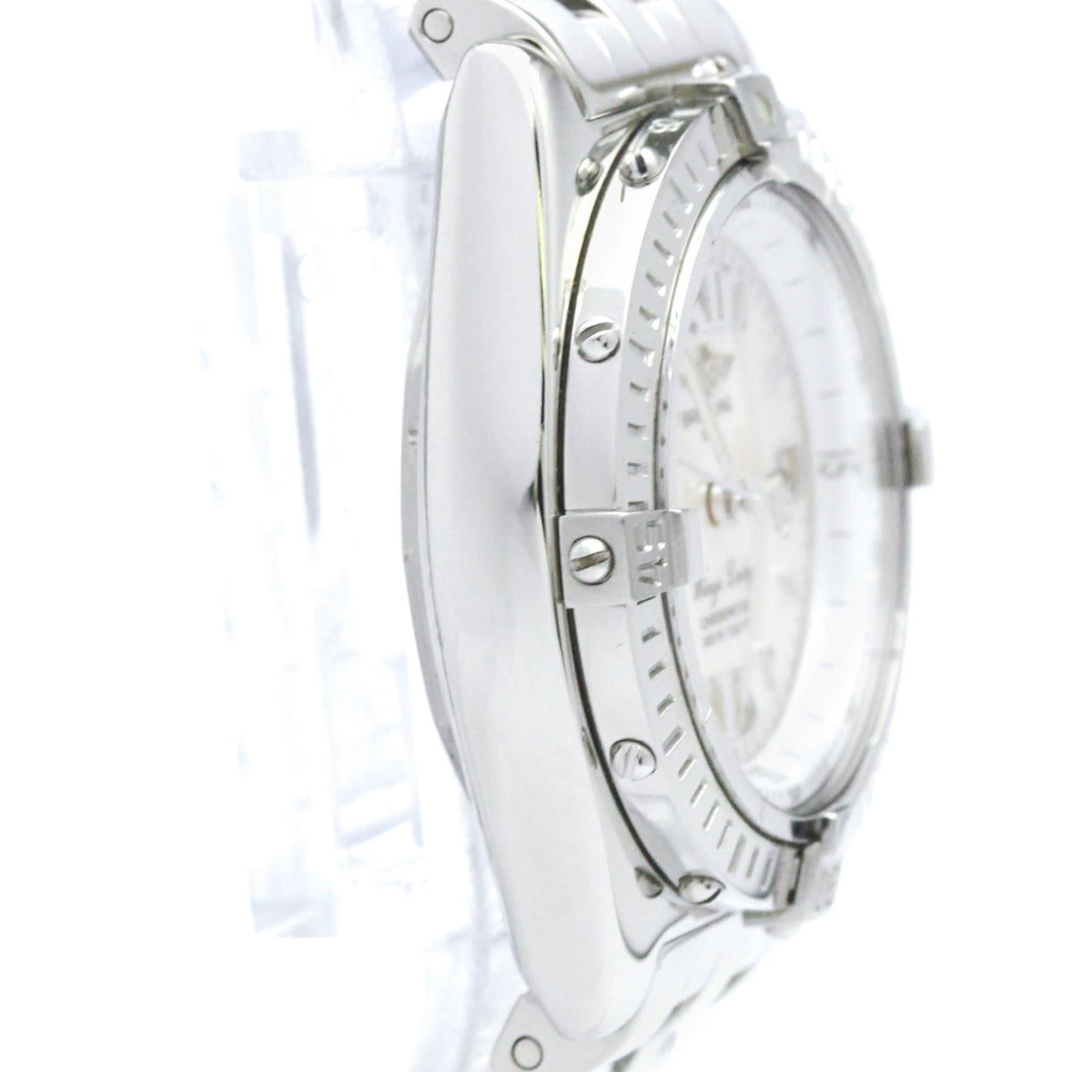 PRE-OWNED Breitling Wings · Mother-of-Pearl · Steel