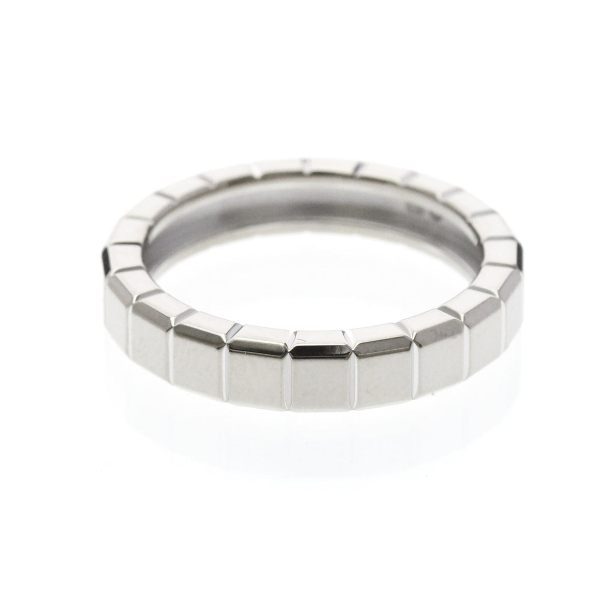 PRE-OWNED Chopard Ice Cube · 18K White Gold Size 9