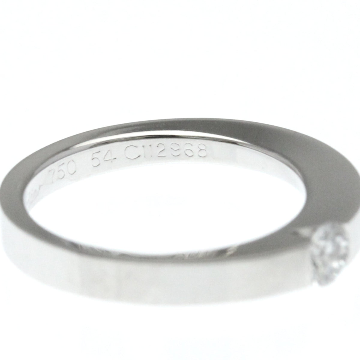PRE-OWNED Cartier Date With Ring · Platinum · Diamond