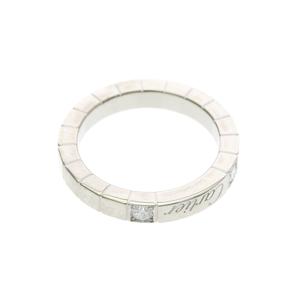 PRE-OWNED Cartier Lanieres Diamond · 18K White Gold