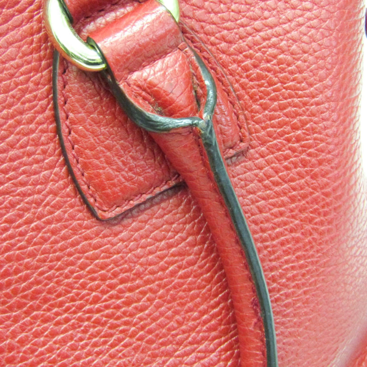 PRE-OWNED Gucci Interlocking G · Leather Handbag