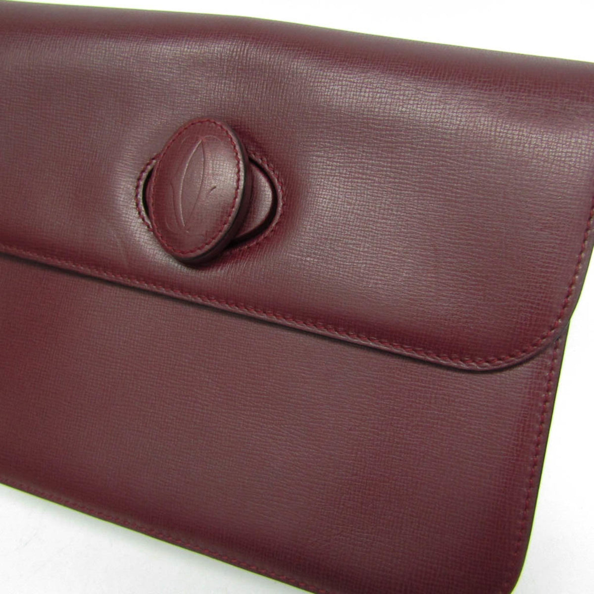 PRE-OWNED Cartier Must Turnlock · Bordeaux Leather