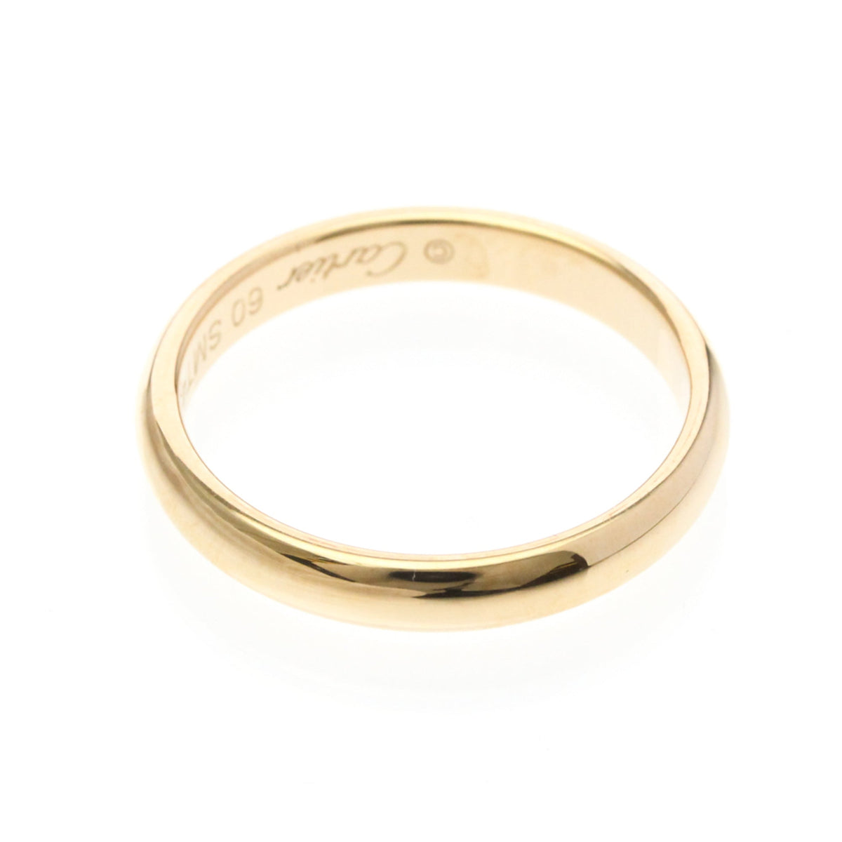 PRE-OWNED Cartier Wedding Band · Rose Gold Size 9